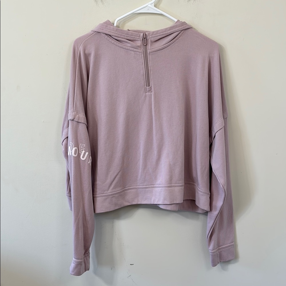 Under Armour Rival Terry Hoodie Pink Size Medium - Picture 3 of 11